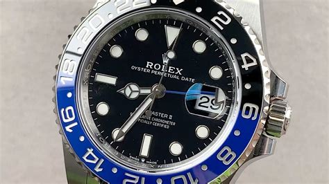 rolex batman bracelet caoutchouc|Rolex oyster steel watch.